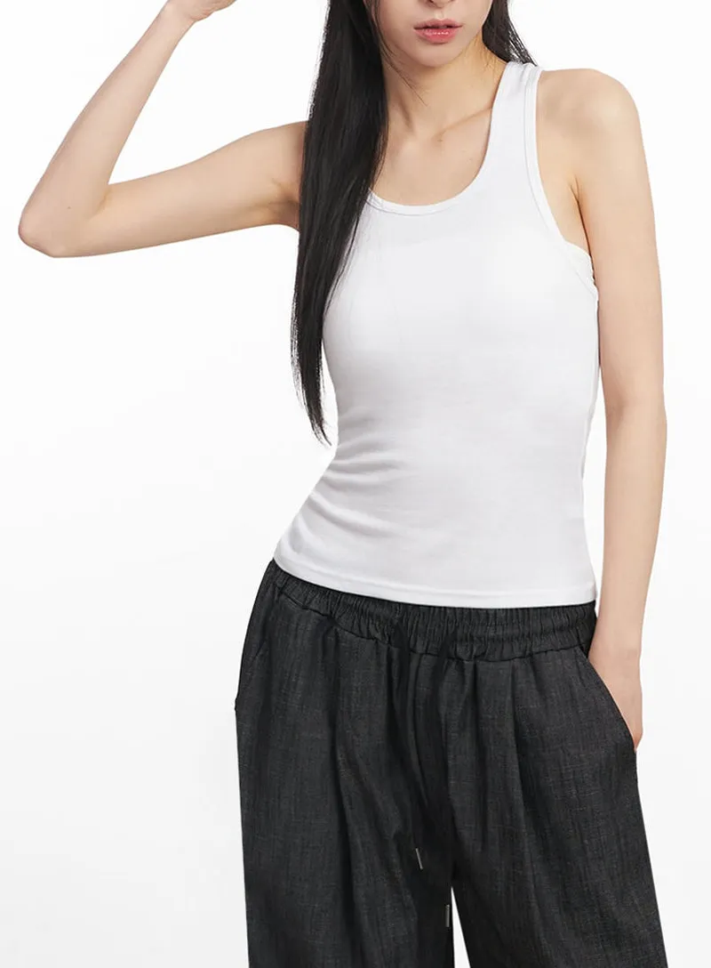 Cross-Back Tank Top