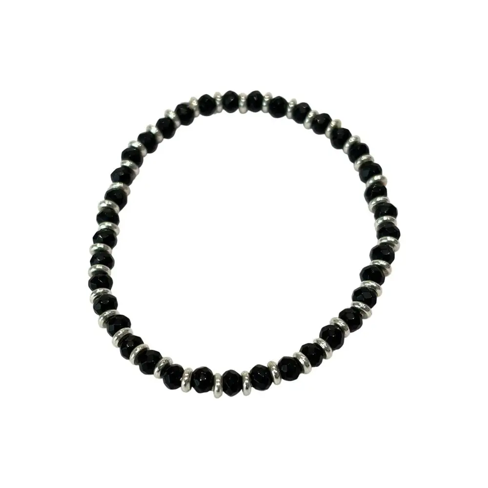 Stretch Gemstone Crystal Bracelet