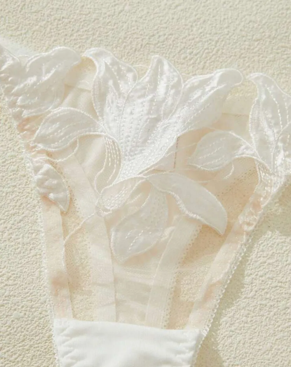 Modern Embroidered Lingerie Set
