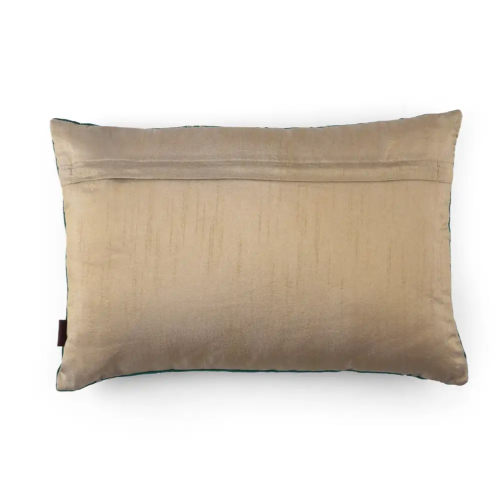 Emerald Accent Rectangular Cushion Cover