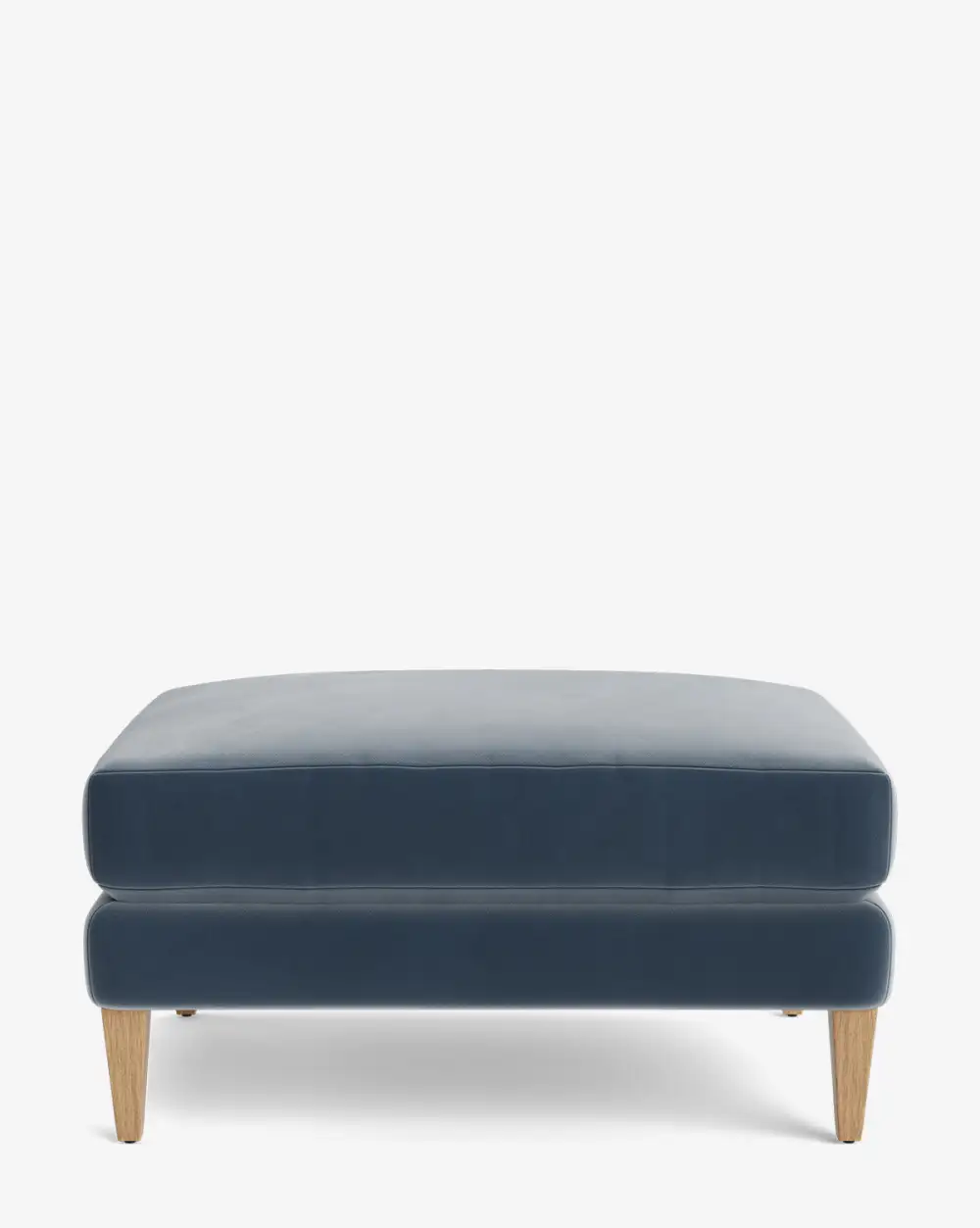 Modern Oak Ottoman