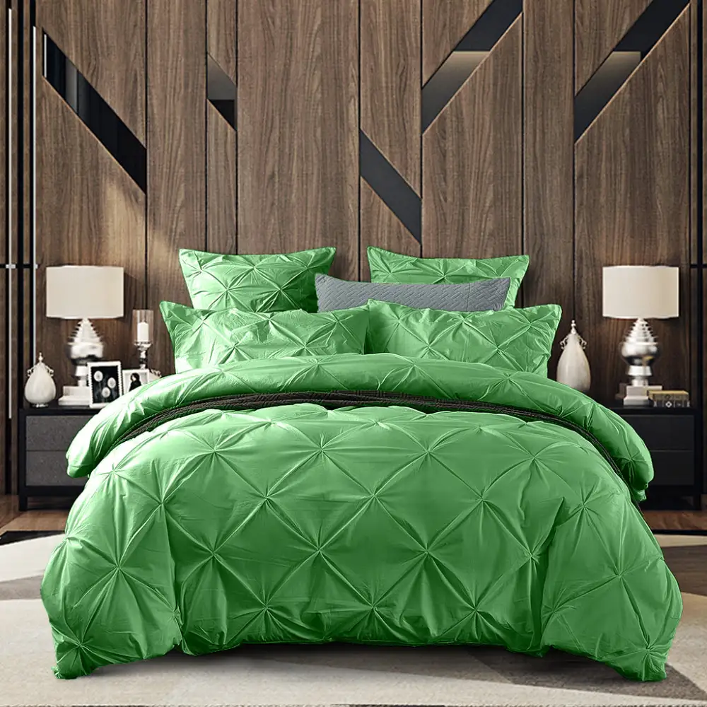 Pintuck Quilt Cover Set In Cotton