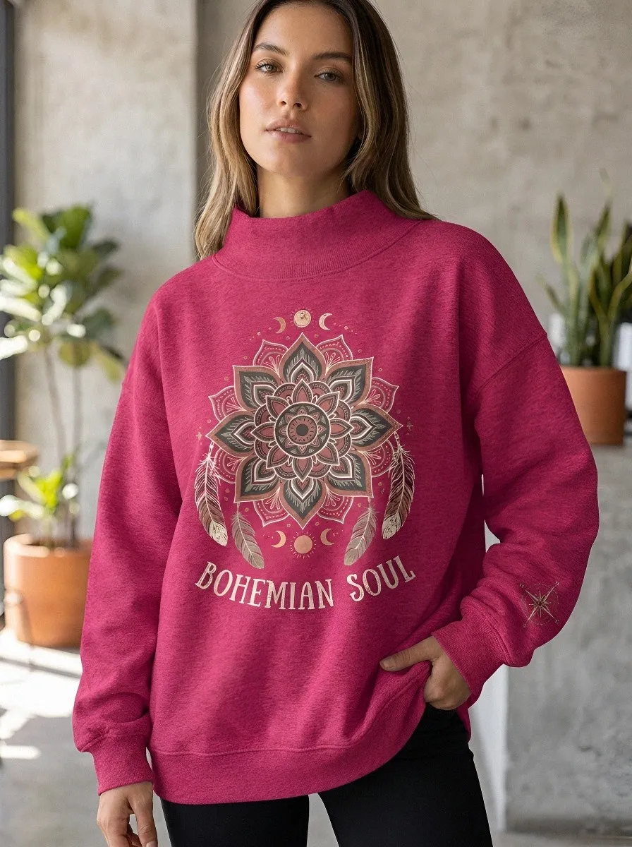 Bohemian Soul Mandala Sweatshirt