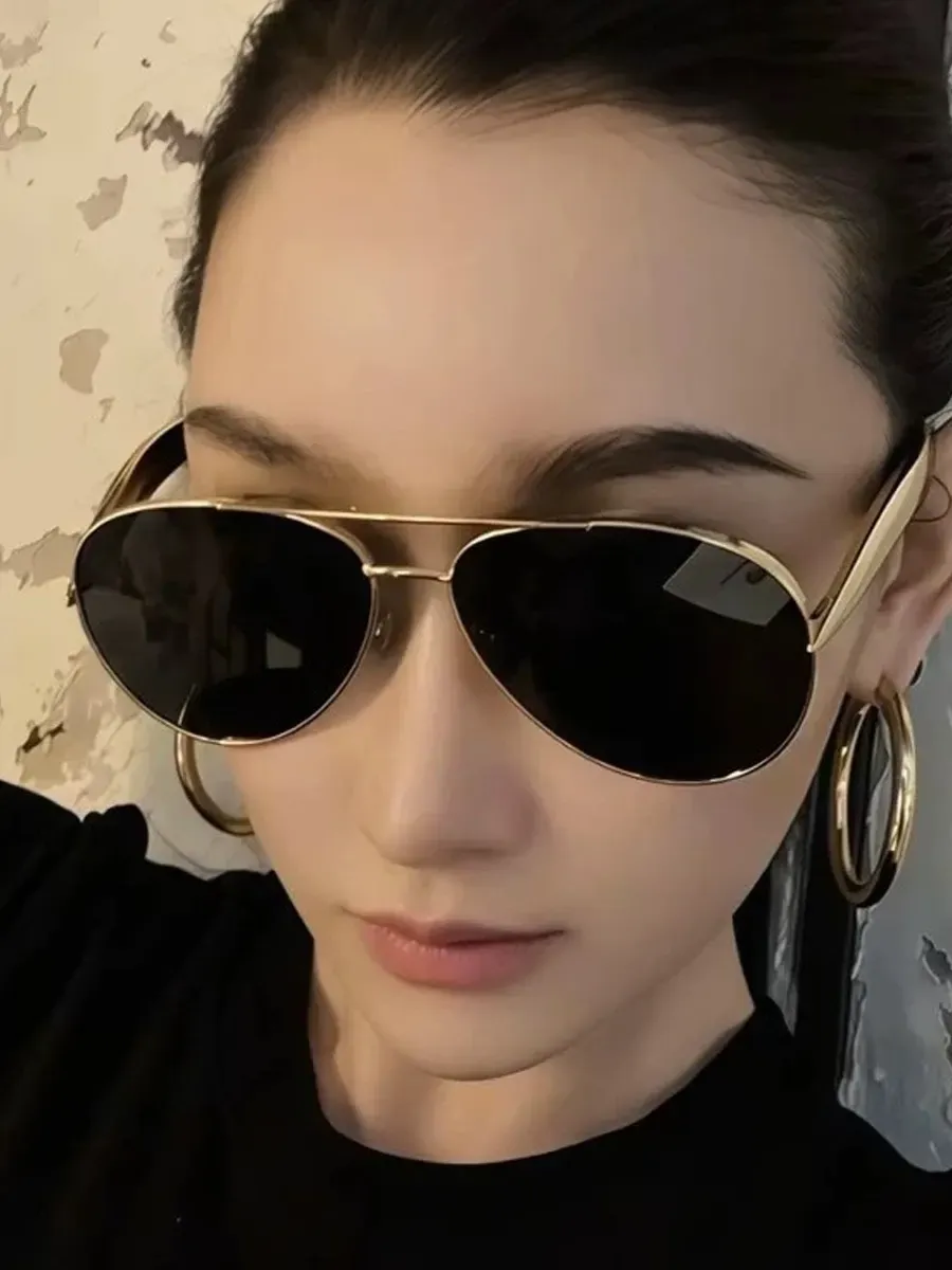 Hope Retro Aviator Sunglasses