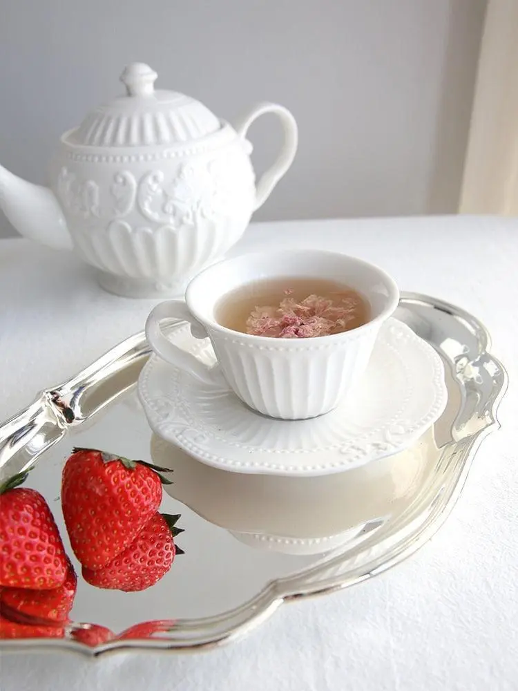 Porcelain Rococo Tea Set