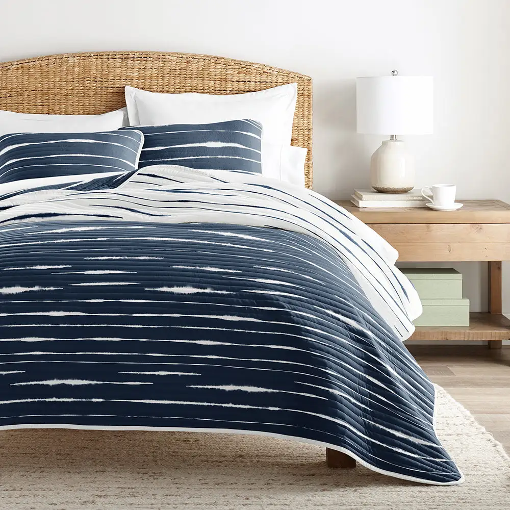 Reversible Quilted Coverlet Set