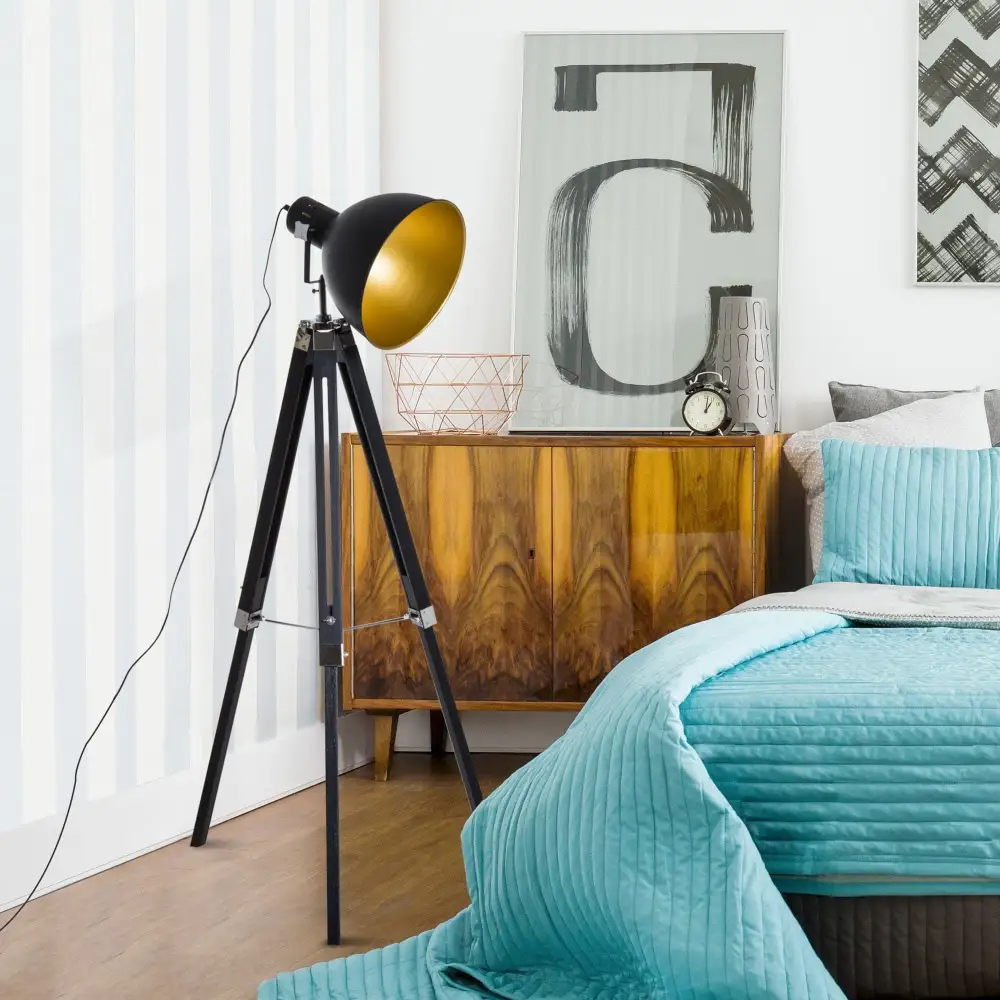 Everyday Adjustable Tripod Floor Lamp