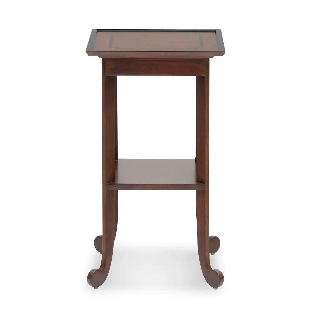 Galleried Rounded Drinks Table
