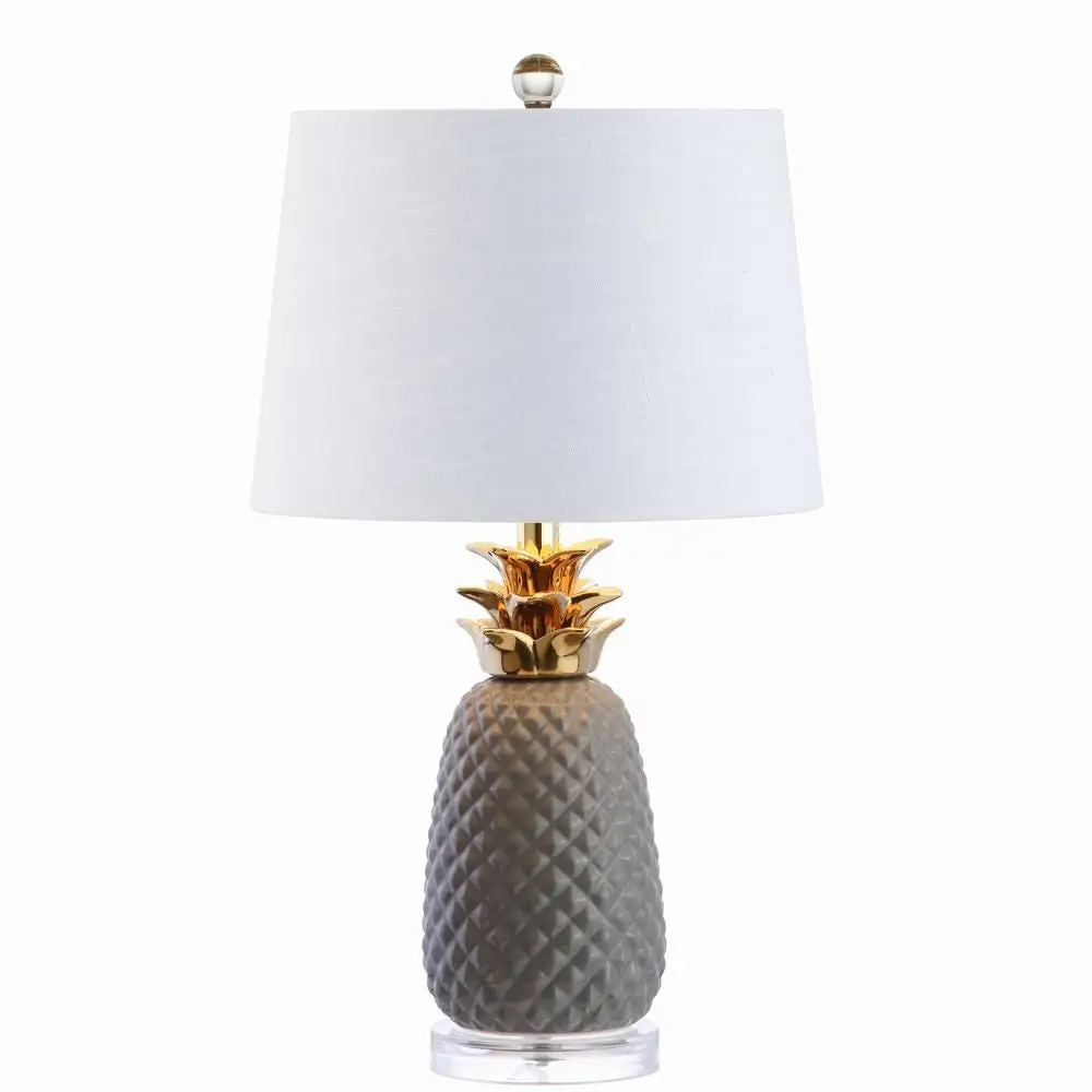 Pineapple Ceramic LED Table Lamp