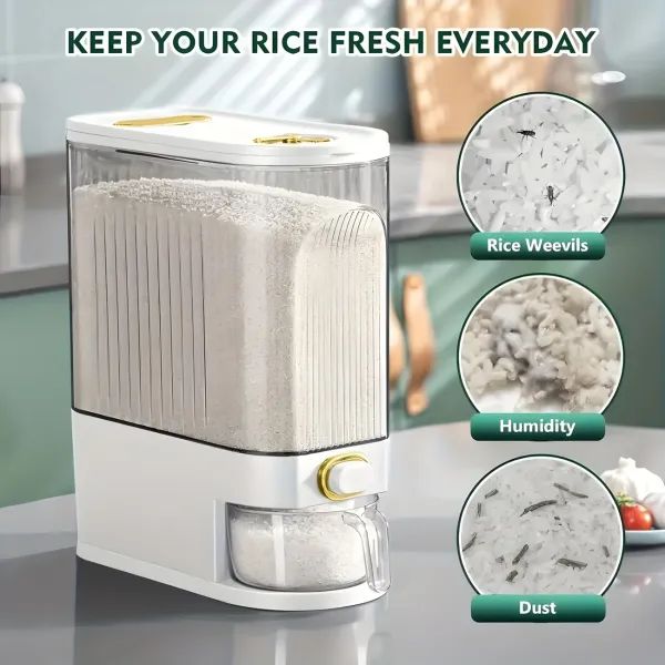 Moisture-Proof Rice Container