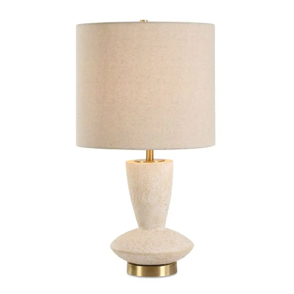 Textured Aged Ceramic Table Lamp