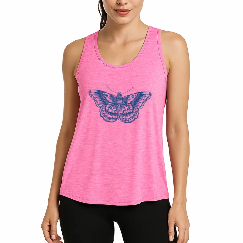 Mystic Butterfly Athletic Tank
