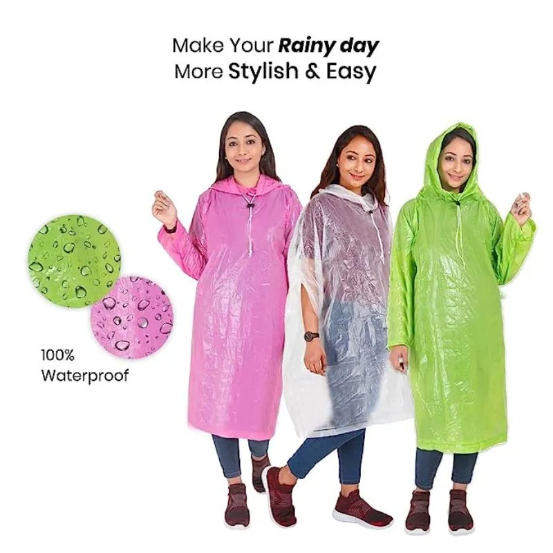 PONCHO RAINCOAT (multicolour 1pc)