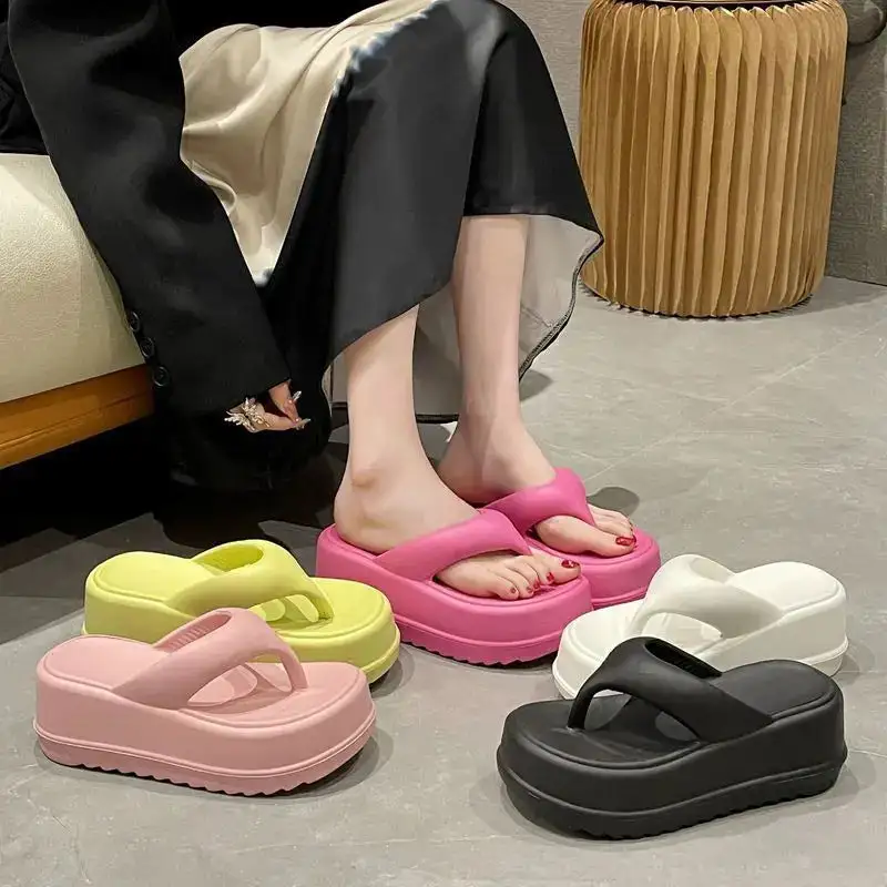 Laid Back Platform House Slippers