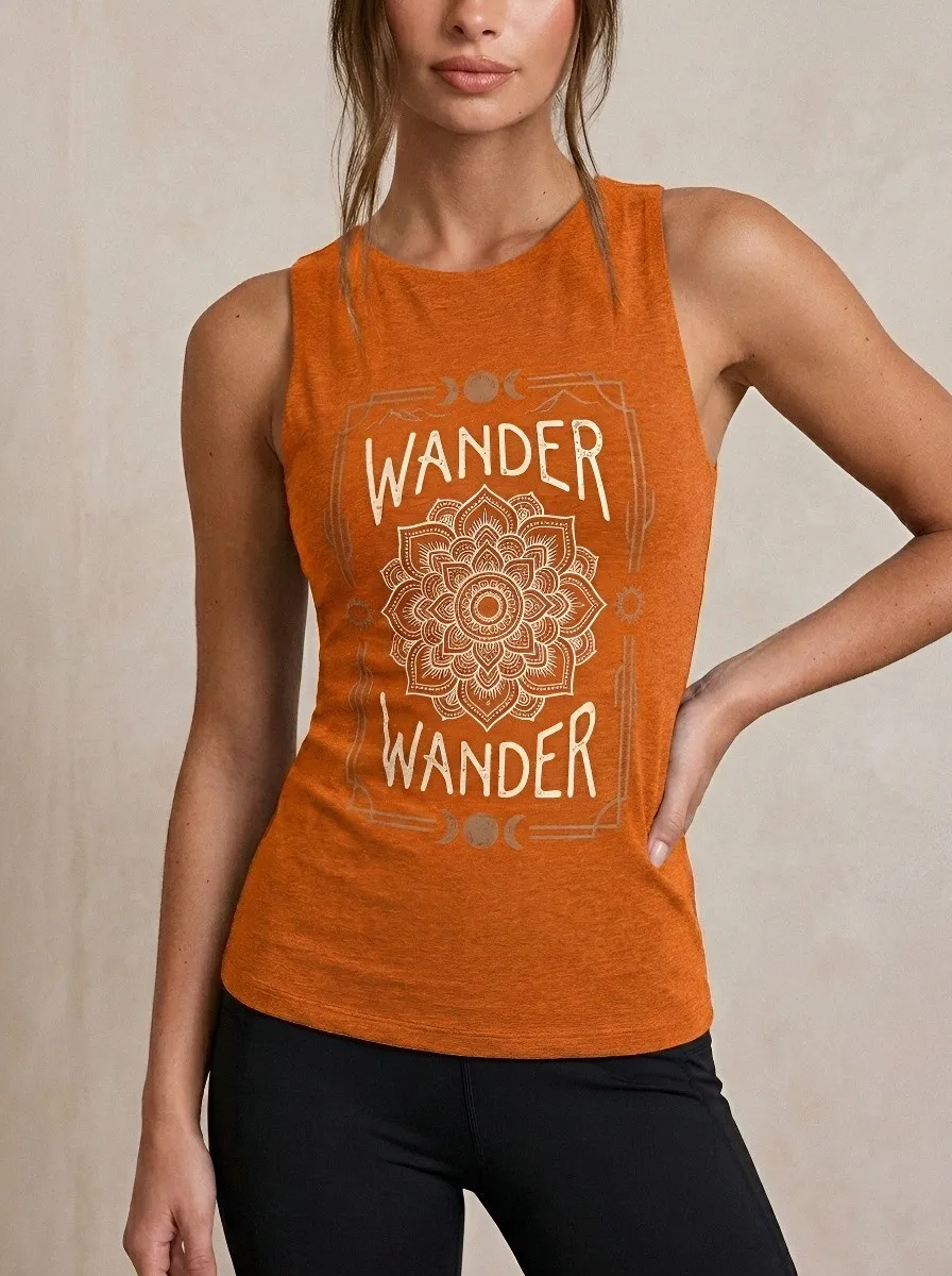 Boho Wanderer Mandala Tank Top