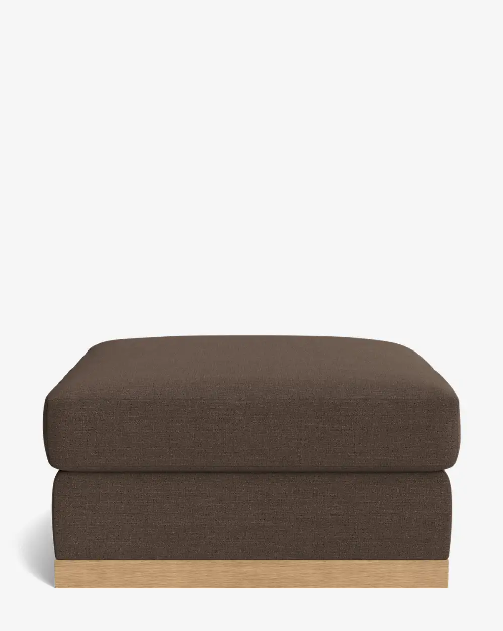 Modular Velvet Ottoman