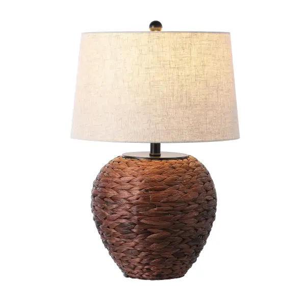 Banana Leaf Basket LED Table Lamp