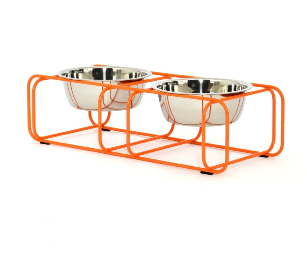 Elevated Gentle Compact Pet Bowl Stand