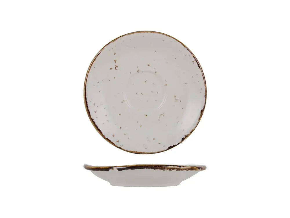 Geode Inspired Espresso Saucer
