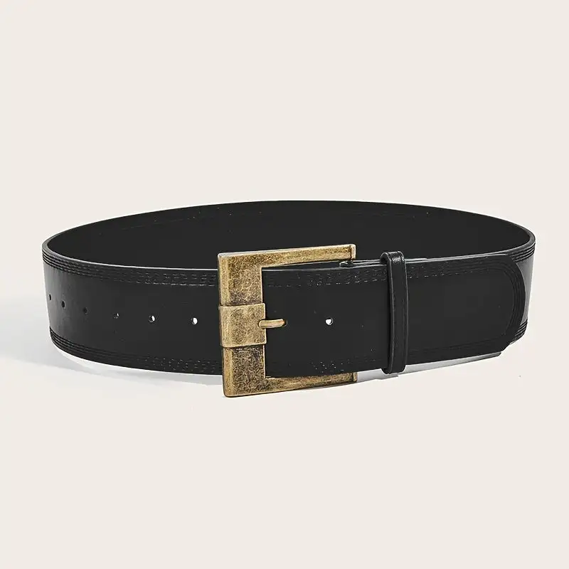 Casual Women's Wide Waist Belt