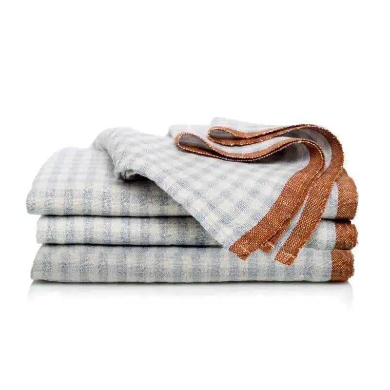 Refined Gingham Check Napkin Set