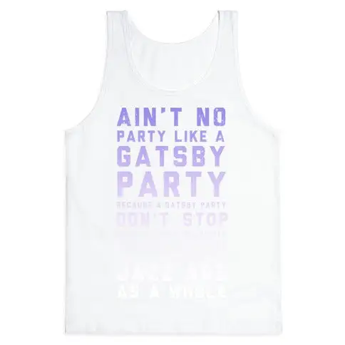 Vintage Party Graphic Tank Top