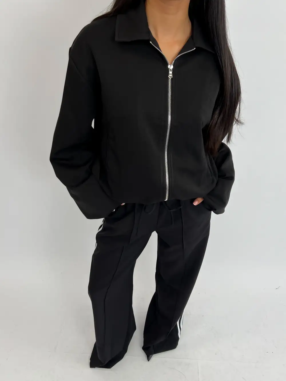 Striped Tailored Jogger Pants