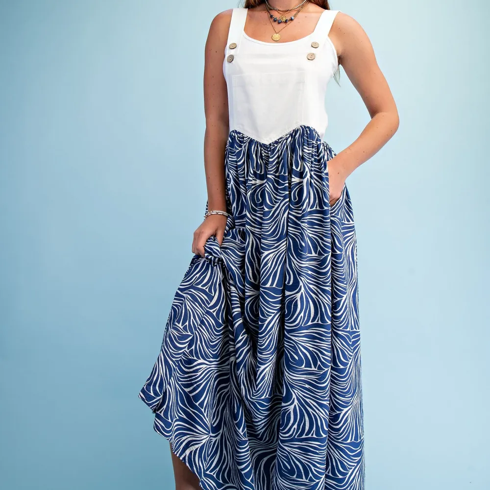 Refined Everyday Overall Dress