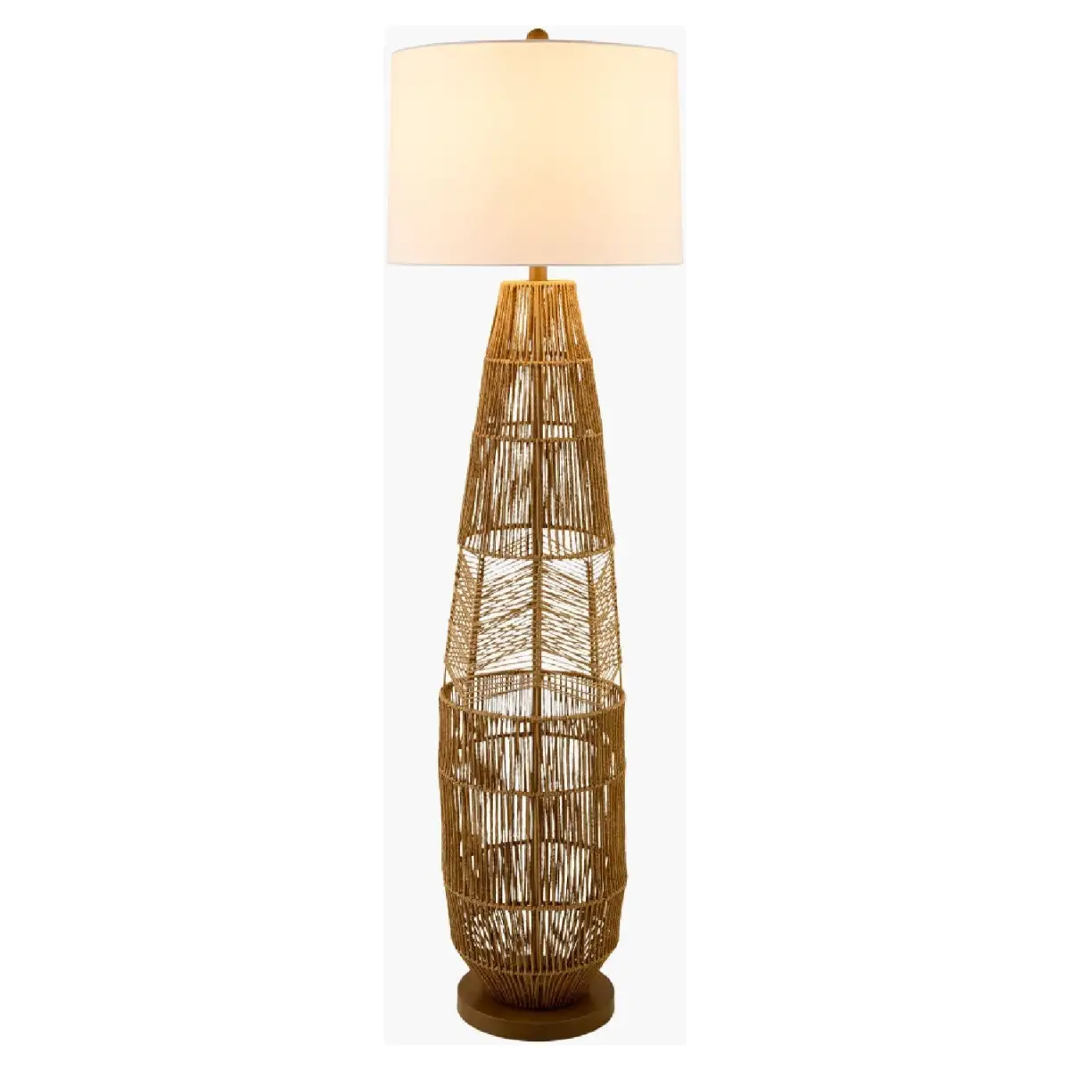 Rattan Floor Lamp