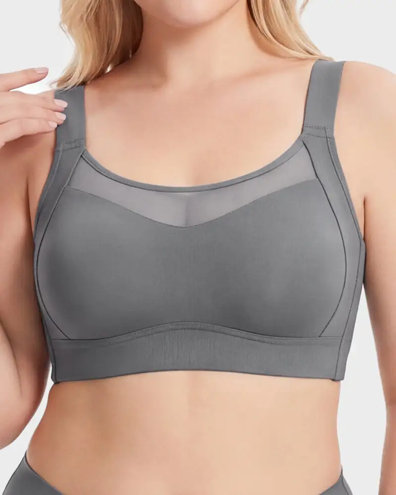 No-Spill Full Coverage Seamless Support Bra