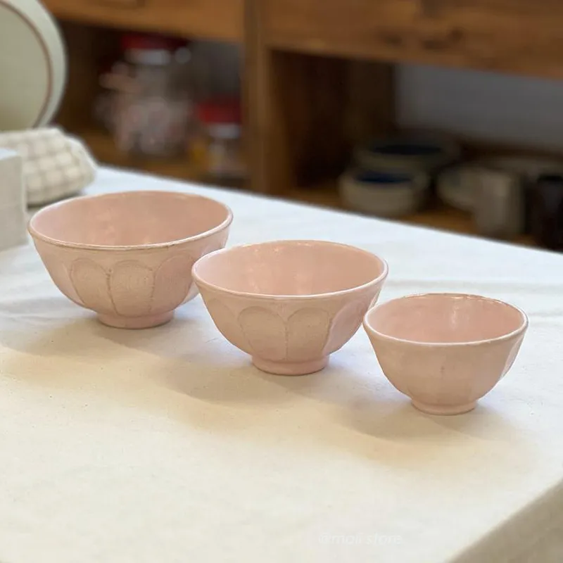 Scalloped Floral Everyday Bowl