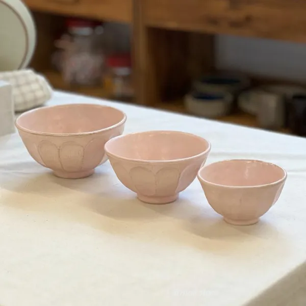 Scalloped Floral Everyday Bowl