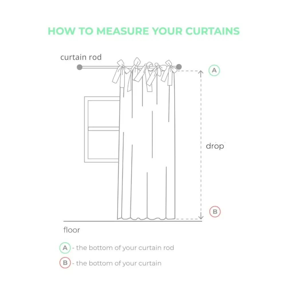 Cotton Lined Linen Curtain Panel