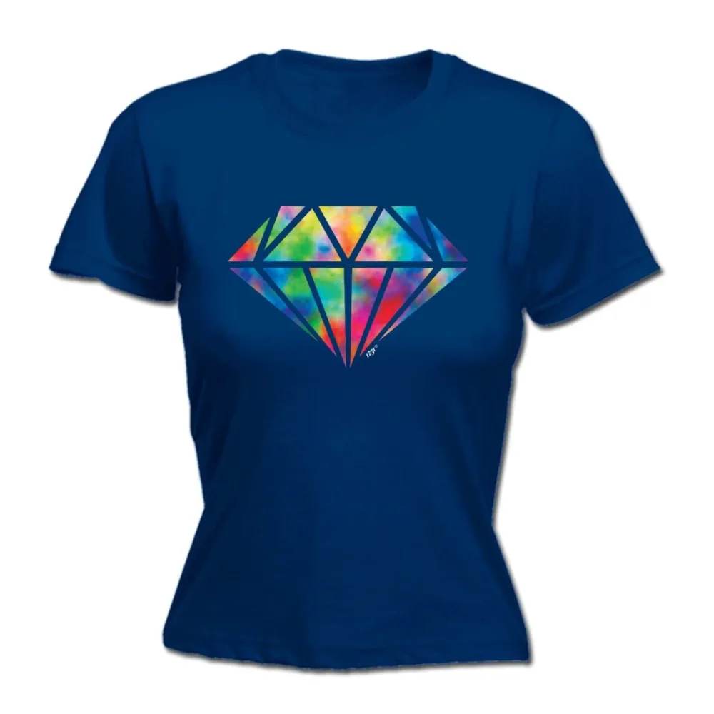 Acid Diamond Graphic Fitted Tee