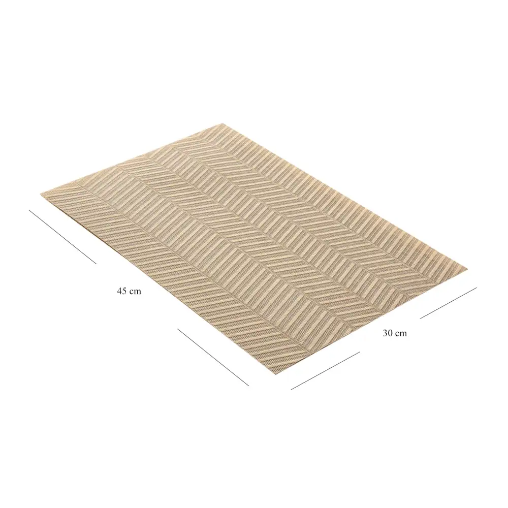 Gold Vinyl Dining Placemat