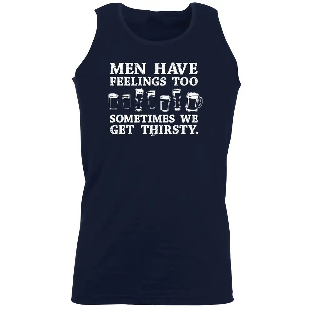 Thirsty Feelings Graphic Tank Top