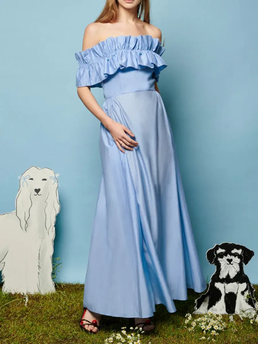 Ruffle Maxi Dress