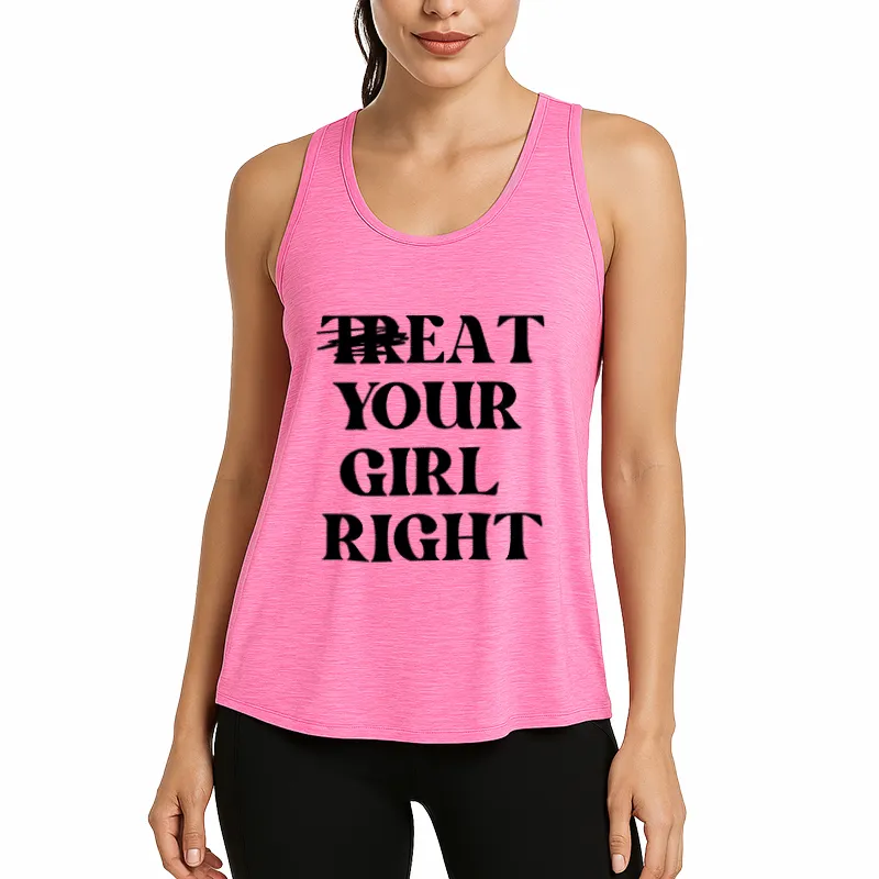 Treat Your Girl Right Athletic Tank