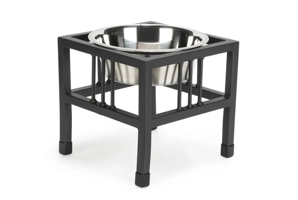 Raised Single Pet Bowl Feeder
