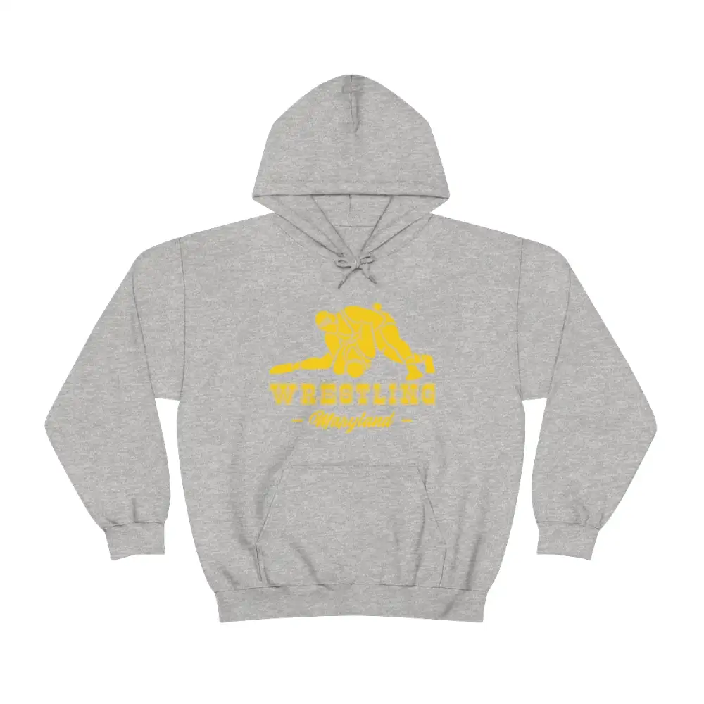 Practice Day Wrestling Graphic Pullover Hoodie