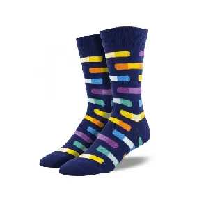 Textured Cotton Crew Socks