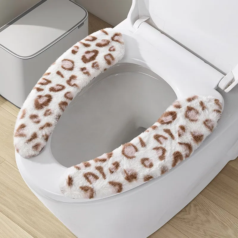 Leopard Print Toilet Seat Cover