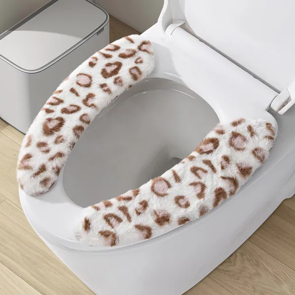 Leopard Print Toilet Seat Cover