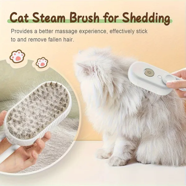 Cat Massage Steam Brush