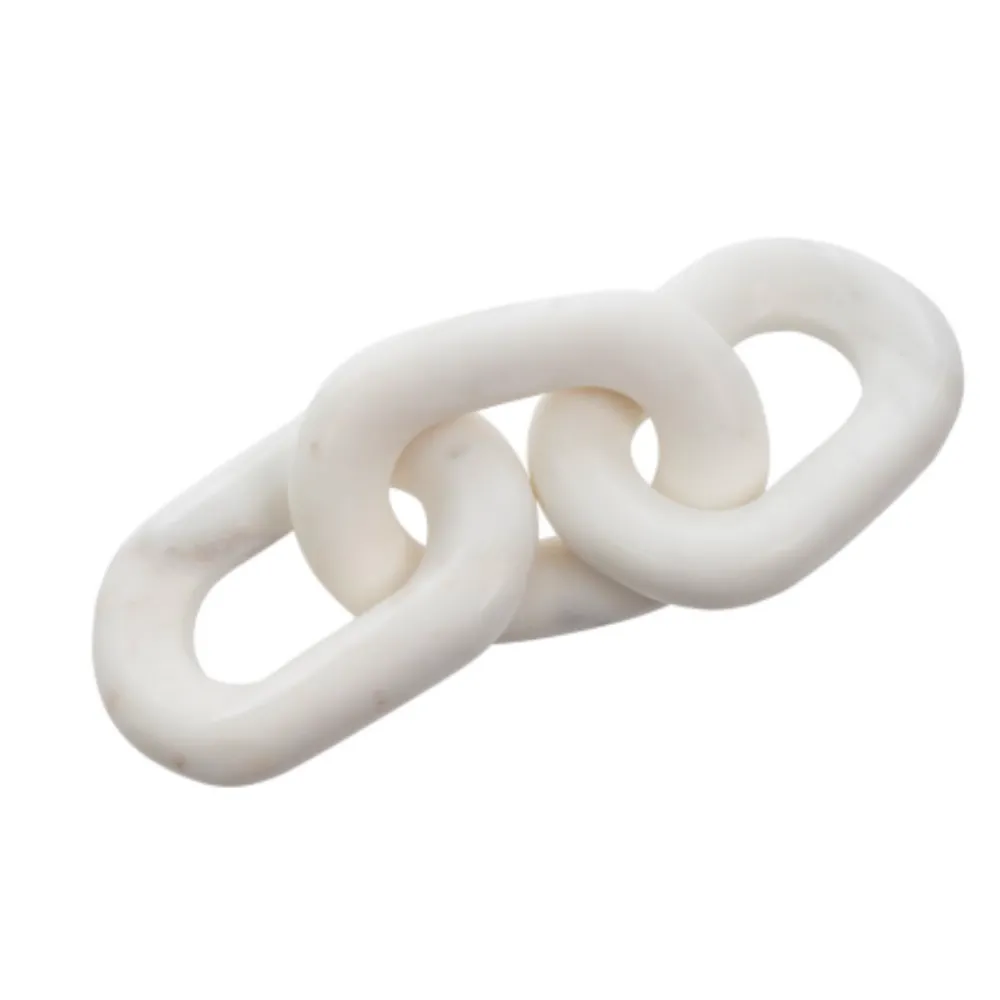 Refined Marble Detail Decorative Home Ornament