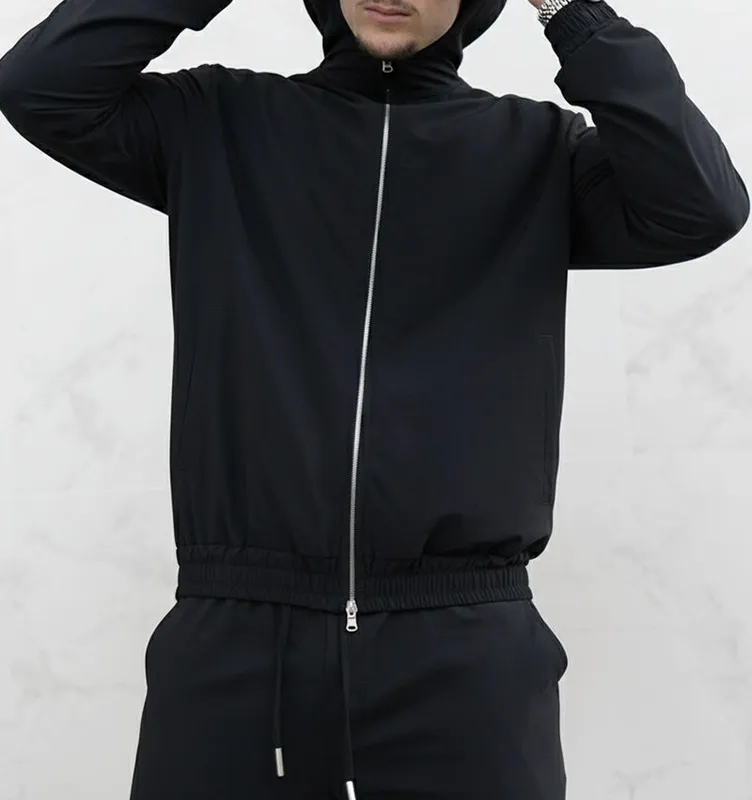 Black Coordinated Clothing Piece