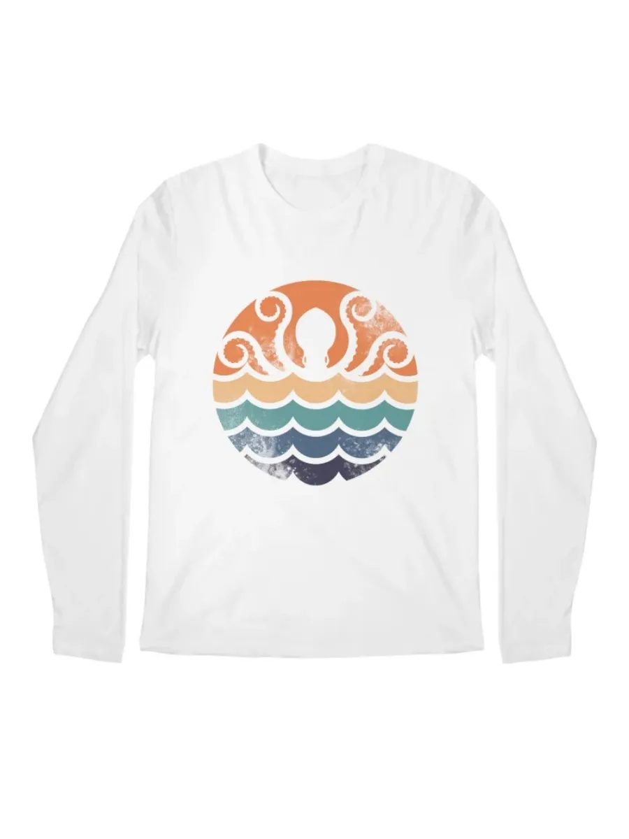 Colorful Octopus Graphic T-Shirt