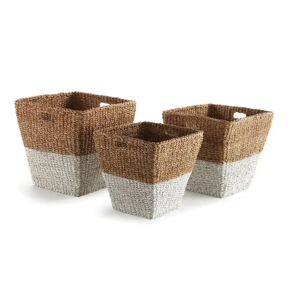 Minimal Rattan Home Storage Basket