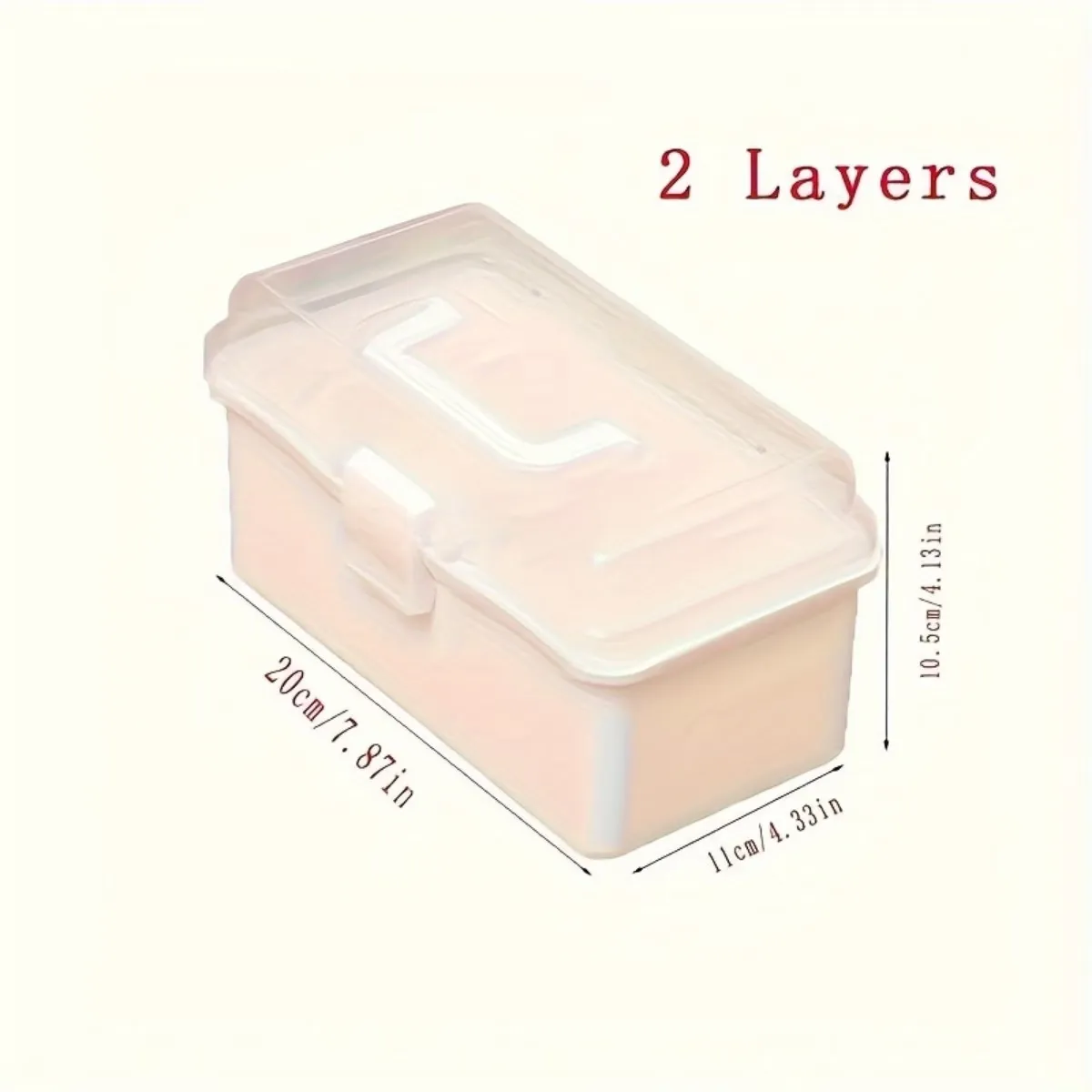 Lidded Divided Storage Case