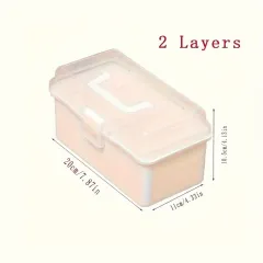 Lidded Divided Storage Case